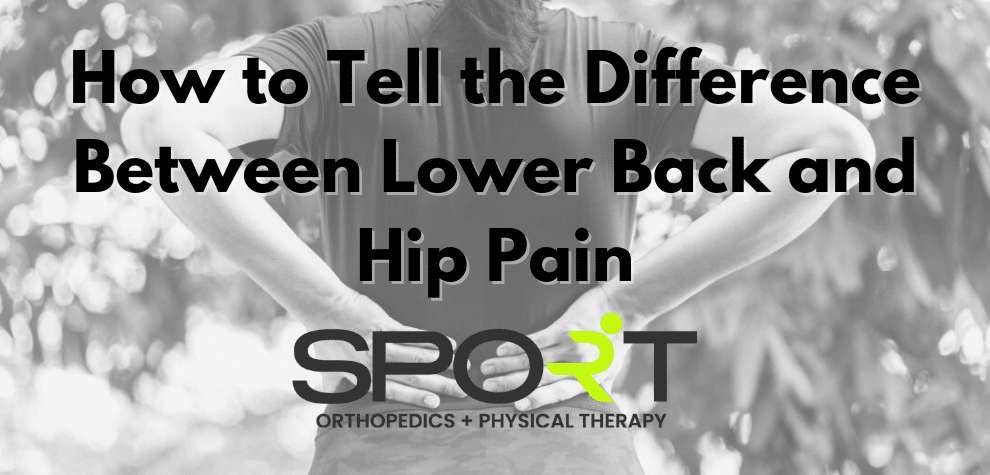 low back and hip pain