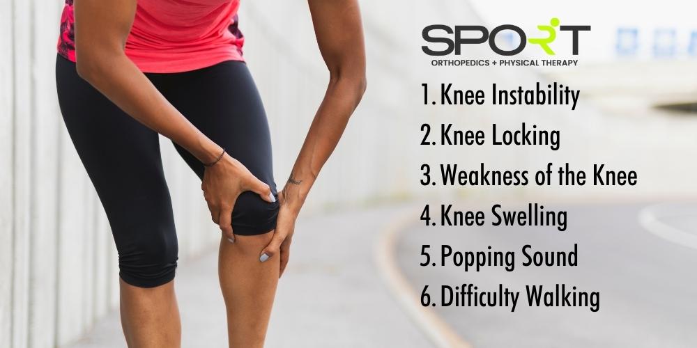 how do i know if my knee injury is severe