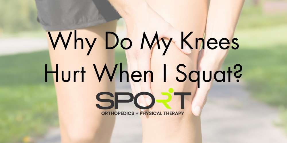 knee pain when squatting